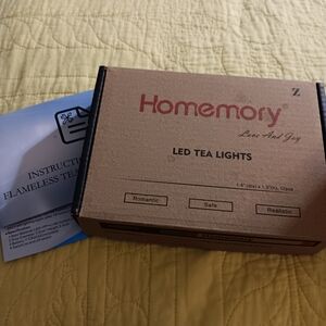 LED Tea Lights - Soft White-10 Tealights Total